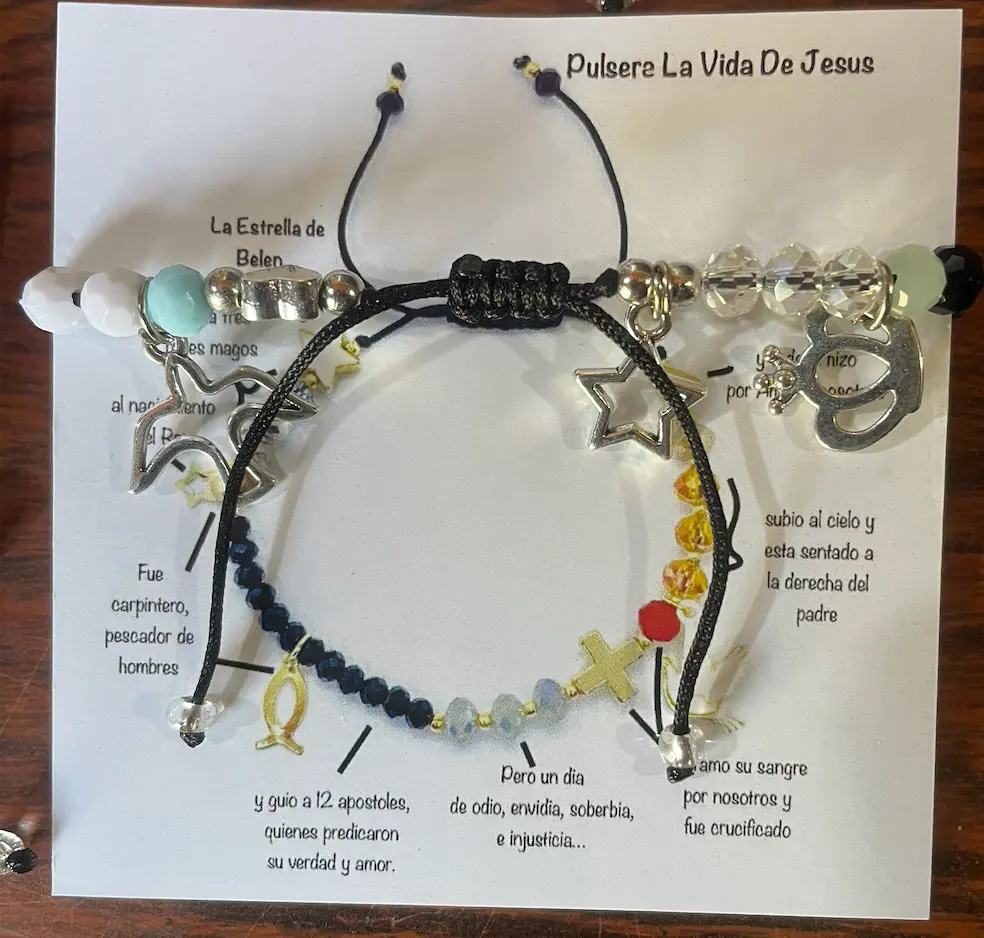 Pulsera de la Vida de Jesus