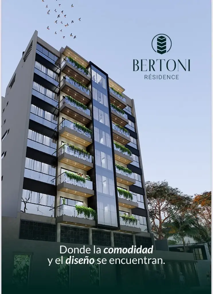 EDIFICIO BERTONI VENTA DE DEPARTAMENTOS EN BARRIO HERRERA – ENTREGA 2026