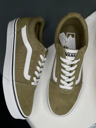 Calzado vans color verde