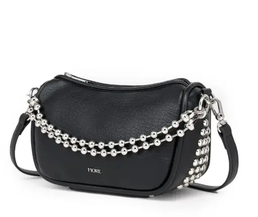 BANDOLERA FIORE C/ CADENA BLACK