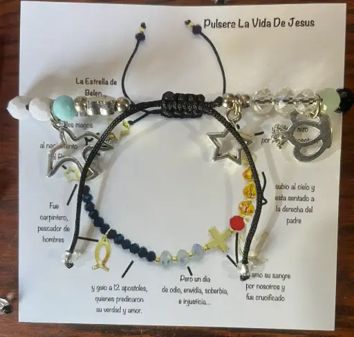 Pulsera de la Vida de Jesus